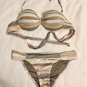 Victoria’s Secret Striped Bikini